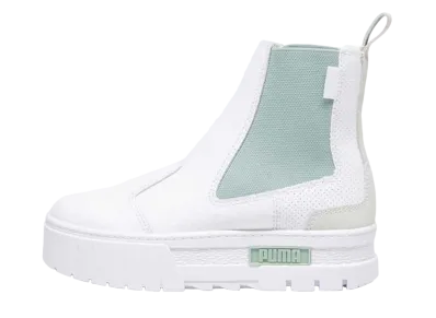 Puma Women's Mayze Luxe Chelsea "Puma White"