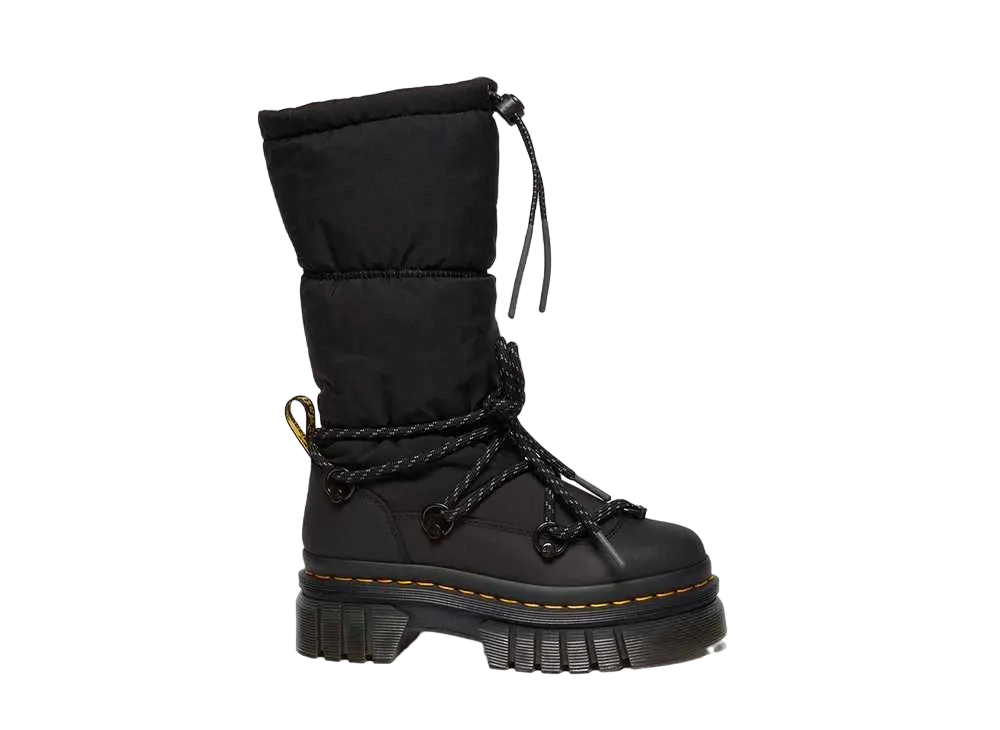 Dr.Martens Audrick Padded Hi Pull On Boots "Black"