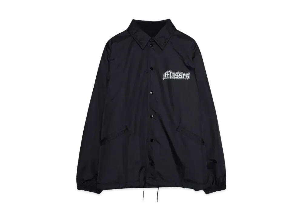 MASSES NYLON JKT CROW "BLACK"