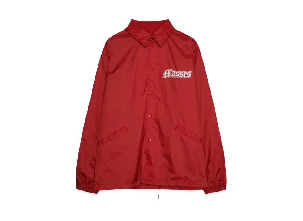 MASSES NYLON JKT CROW "RED"