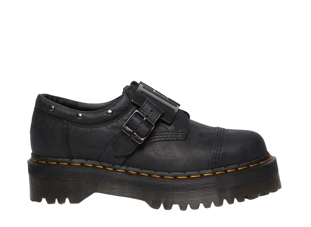 Dr.Martens 8053 Quad Hinge Monk Shoes "Black"