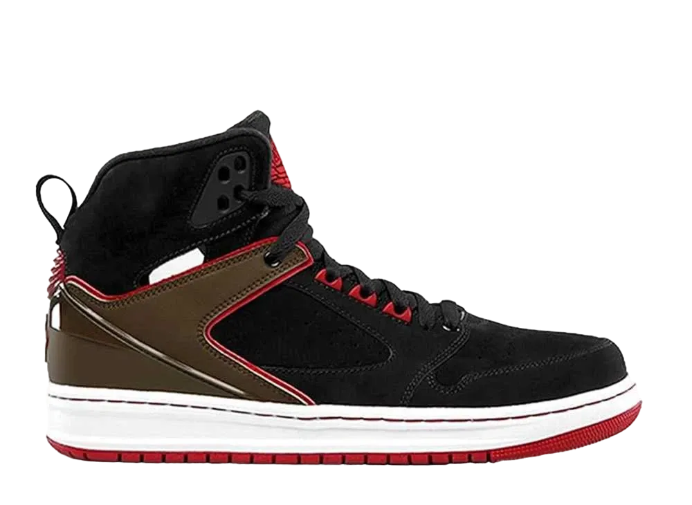 ナイキ エアジョーダン60 クラブ "ブラック/ジムレッド/オリーブ"