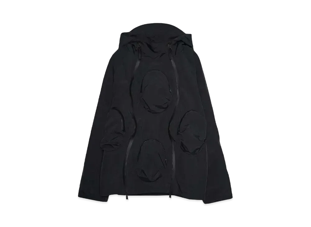 Luca Hamers RECLUSE 3.0 HOODED SHELL ITALIAN SHELL 3L "BLACK"