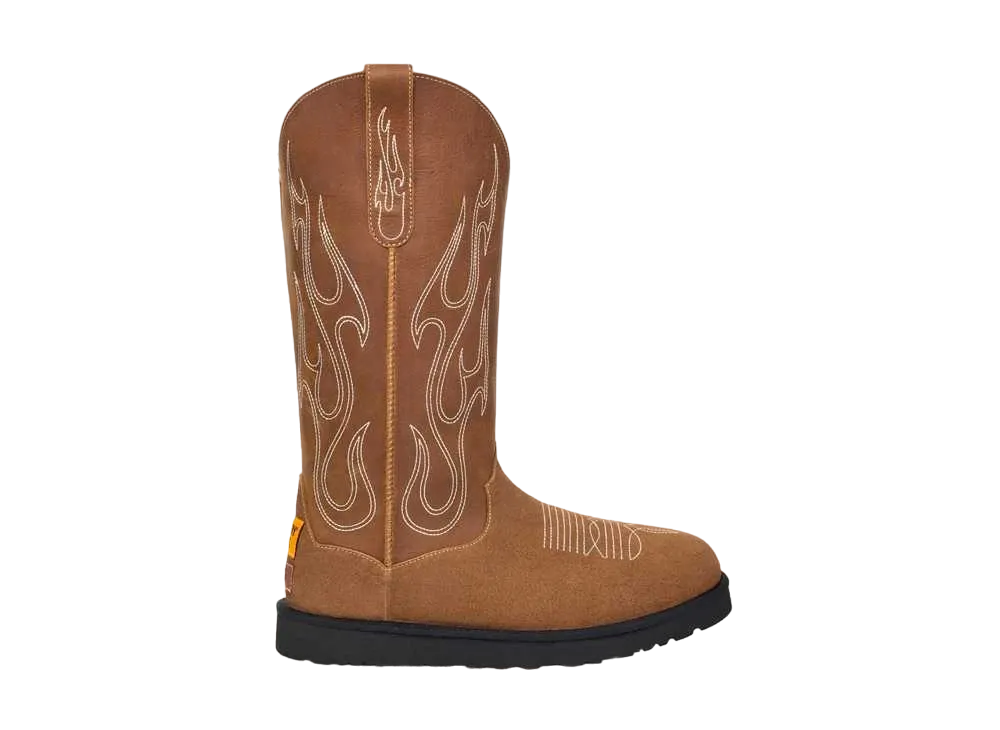 ギャラリーデプト × アグ ステッチドブーツ "ブラウン"