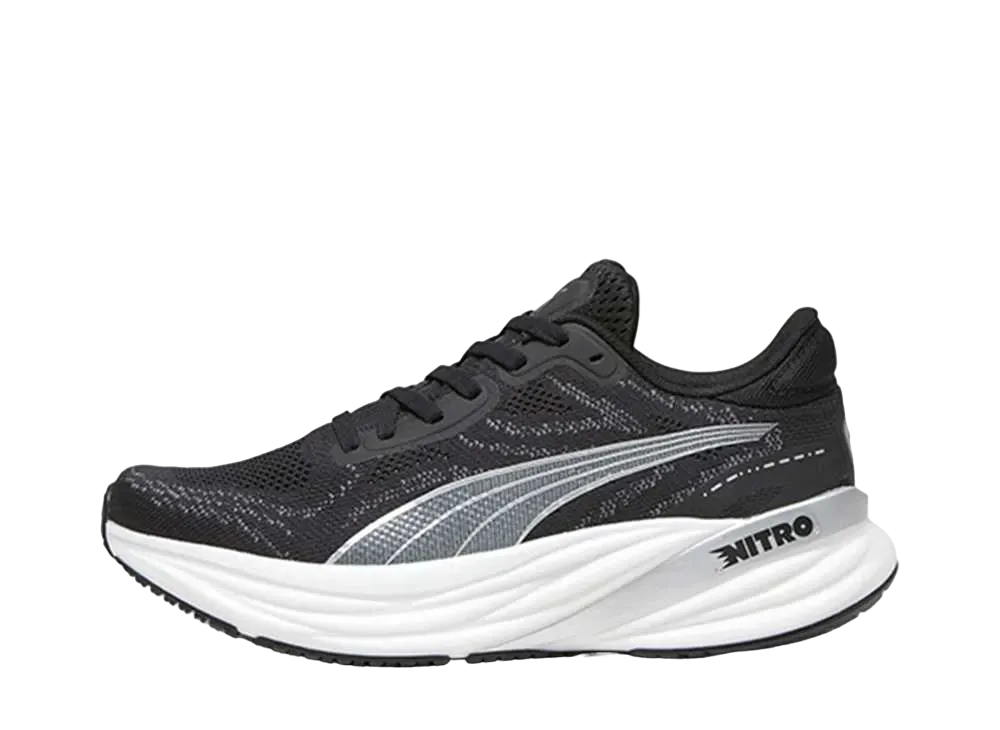 プーマ ウィメンズ マグニファイ ニトロ2 "プーマブラック/プーマホワイト/プーマシルバー"