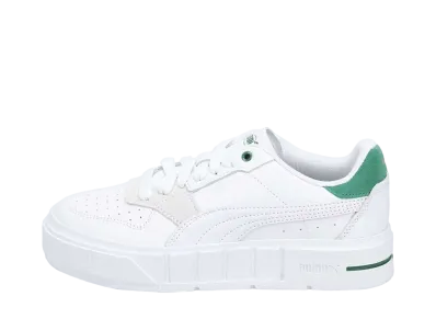 Puma Women's Cali Court Match "Puma White/Archive Green"
