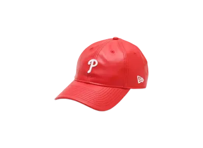NEW ERA x atmos 9Twenty Philadelphia Phillies Wet Leather "Red"