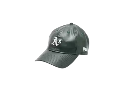 NEW ERA x atmos 9Twenty Oakland Athletics Wet Leather "Green"