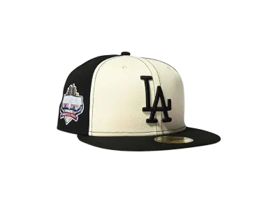 HOME GAME LOS ANGELES DODGERS CO 40TH ANV 59FIFTY "CHROME/BLACK"