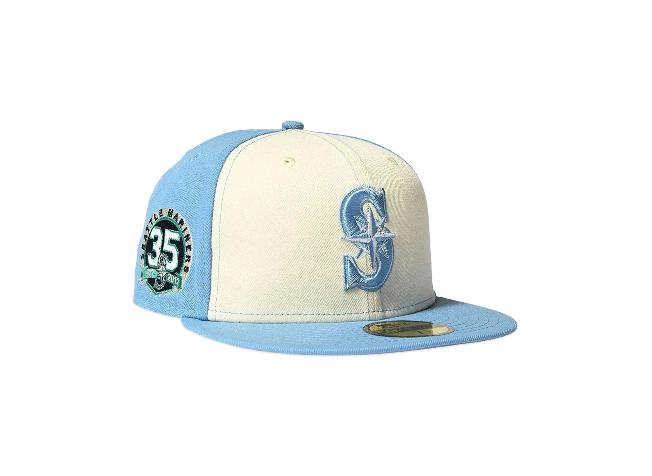 HOME GAME SEATLE MARINERS CO 35TH ANV 59FIFTY "CHROME/BLUE"