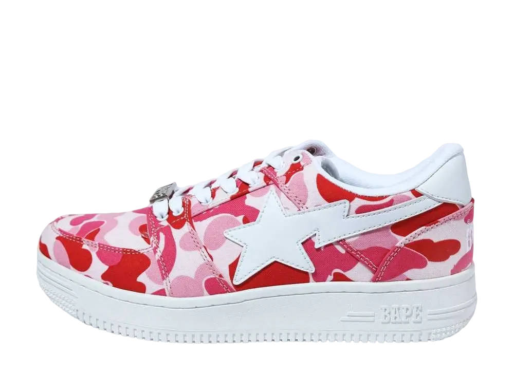 アベイシングエイプ ABC カモ ベイプスタ ロー "ピンク"