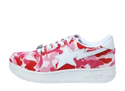A BATHING APE®︎ ABC CAMO BAPE STA Low "Pink"