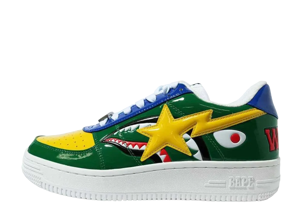 A BATHING APE®︎ SHARK BAPE STA Low "Green"