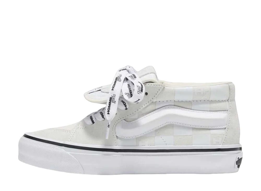 Homme Girls × OTW by Vans Sk8-Mid "Classic White"