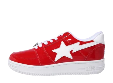 A BATHING APE®︎ BAPE STA Low "Red"