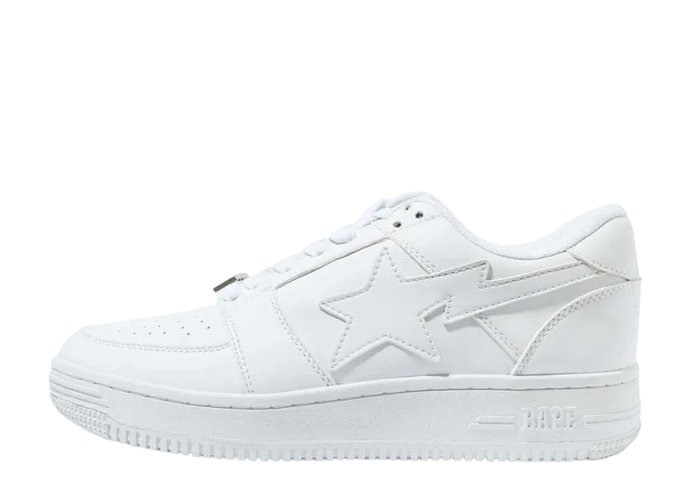 A BATHING APE®︎ BAPE STA Low "White"
