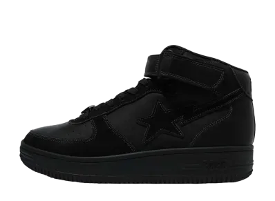 A BATHING APE®︎ MILITARY BAPE STA Mid "Black"