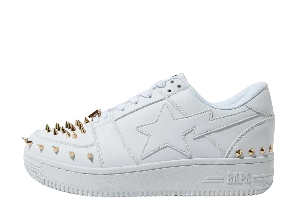A BATHING APE®︎ STUDDED BAPE STA Low "White"