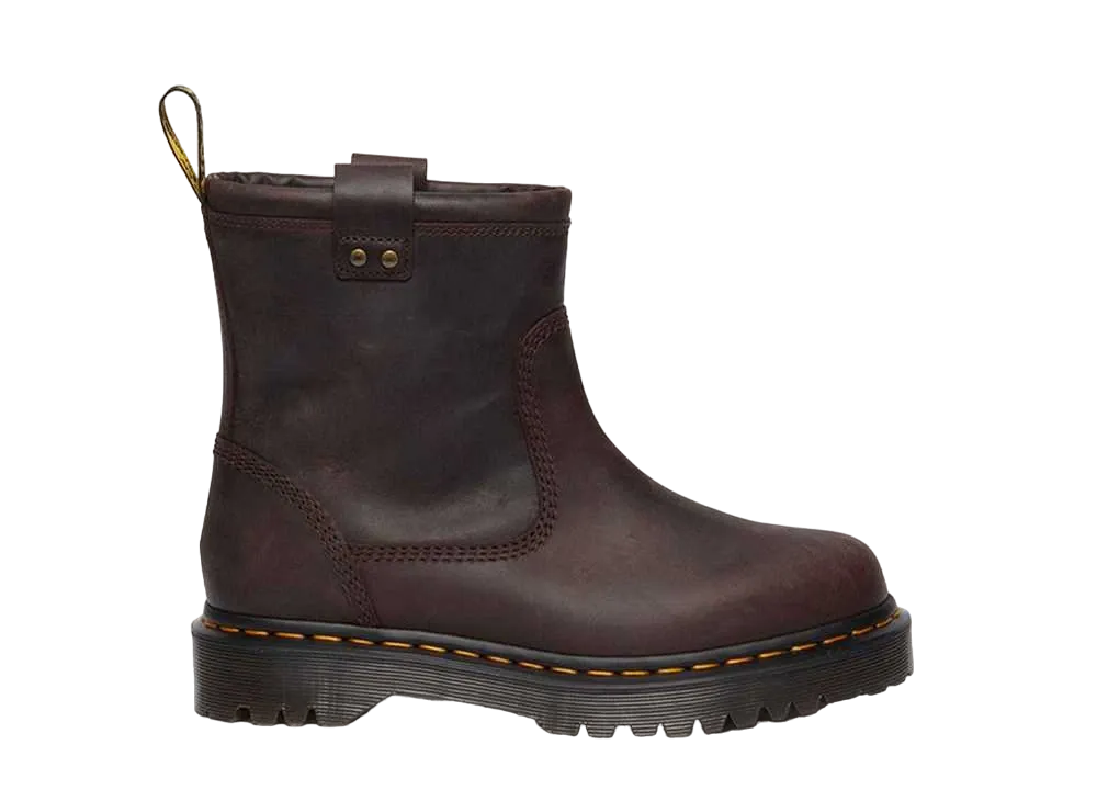 ドクターマーチン アニストン ロー チェルシーブーツ "ダークブラウン"