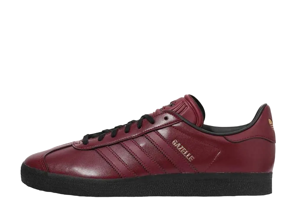adidas Gazelle "Burgundy/Black/Gold"