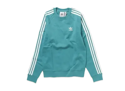 adidas Adicolor Classics Three Stripes Crew Neck "Turquoise Blue"