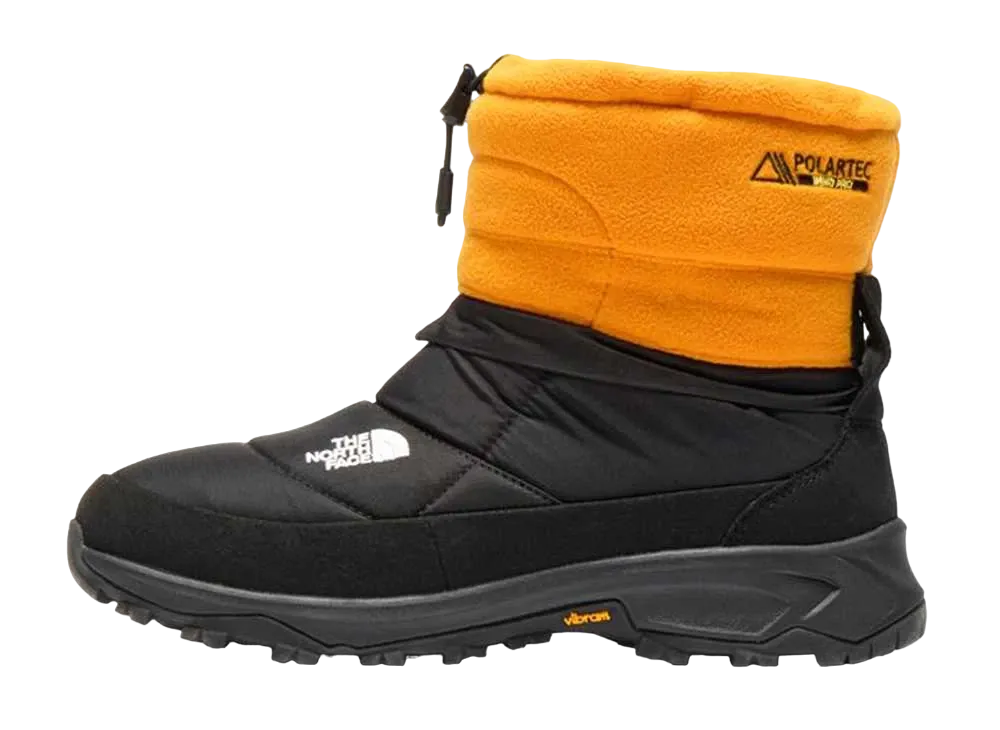 The North Face Detachable Nuptse Bootie Polartec "Summit Gold/TNF Black"