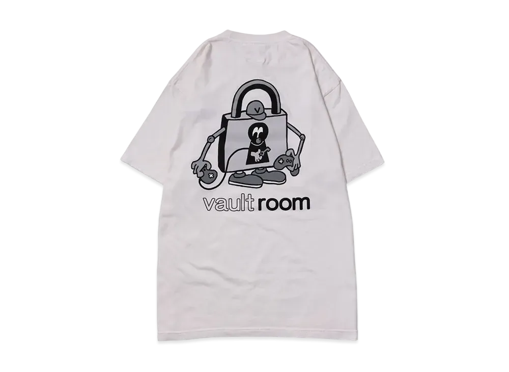 VAULTROOM Monochrome Logo S/S Tee "White"