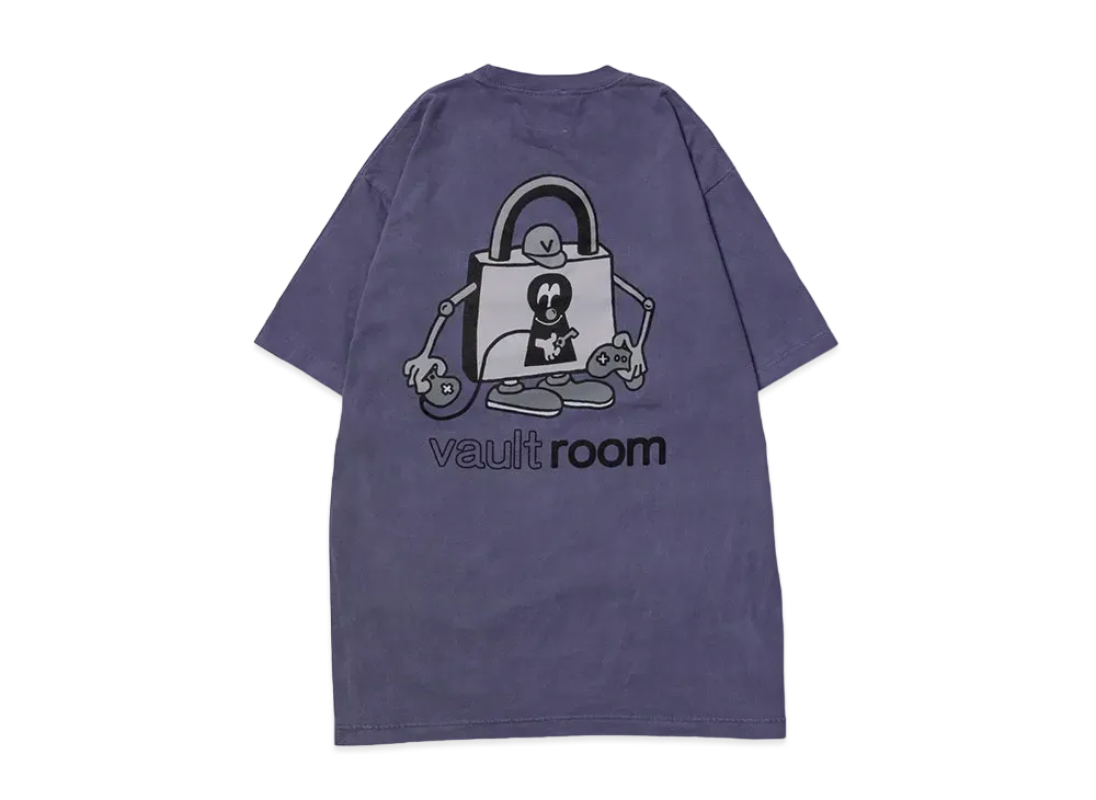 VAULTROOM Monochrome Logo S/S Tee "Purple"