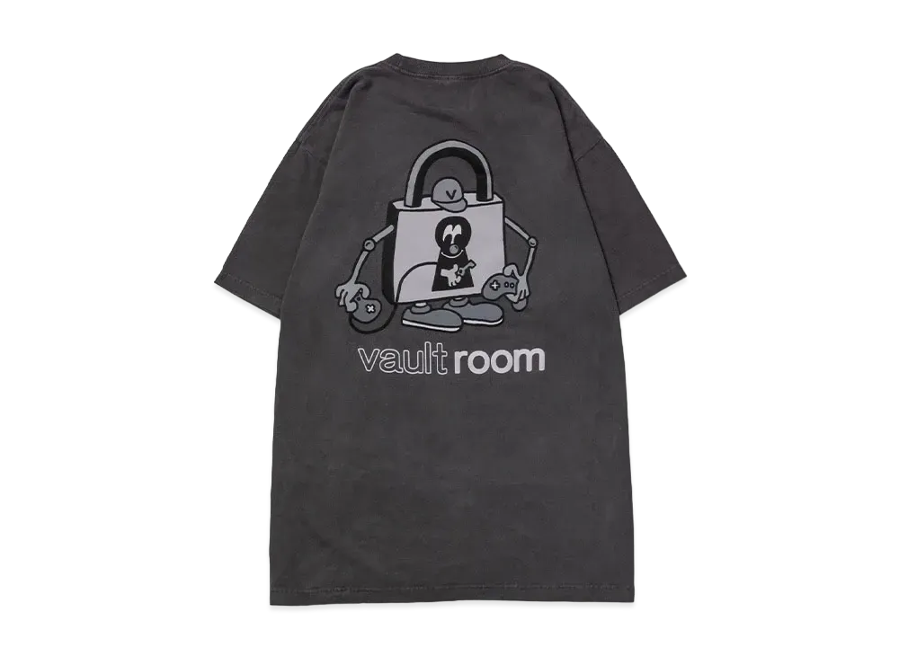 VAULTROOM Monochrome Logo S/S Tee "Charcoal"