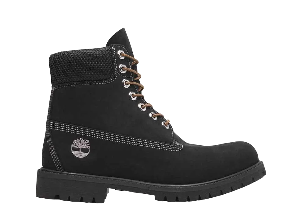 Timberland Premium 6inch Lace Up Waterproof Boots "Black"