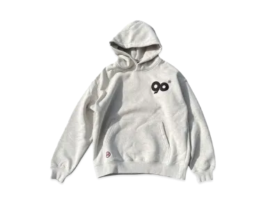 9090 90 Logo Original Hoodie "Oatmeal"
