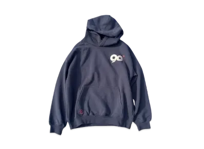 9090 90 Logo Original Hoodie "Charcoal Black"