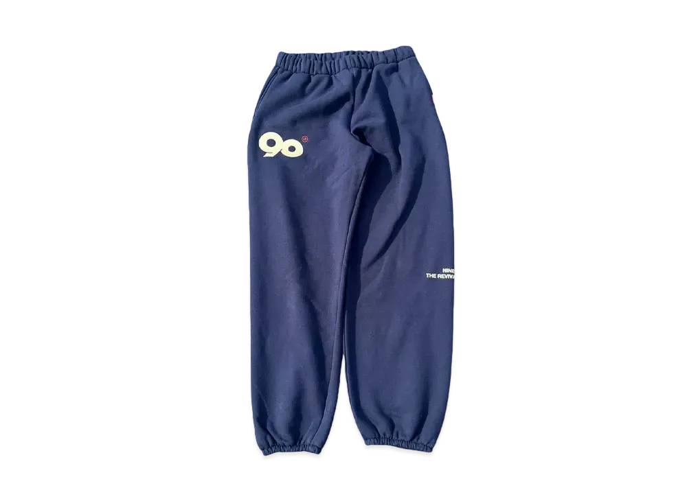 9090 90 Logo Original Sweat Pants "Navy"