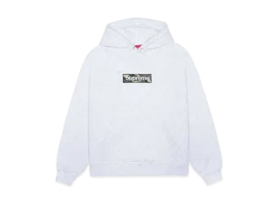 Supreme Box Logo Hooded Sweatshirt "Ash Grey" (23FW)
