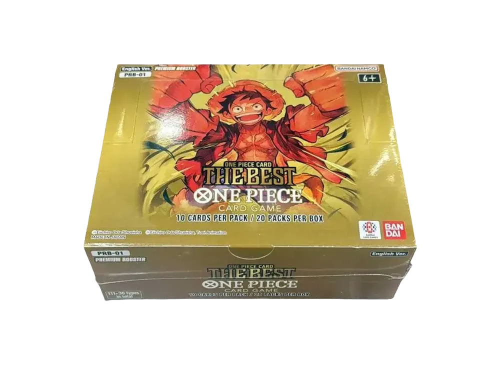 ワンピースカードゲーム プレミアムブースター「ONE PIECE CARD THE BEST」英語版 ボックス