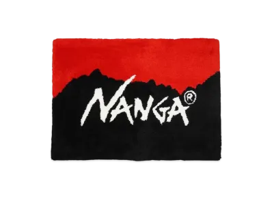 NANGA NANGA LOGO RUG "RED x BLACK"