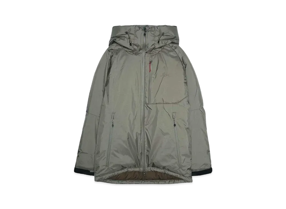 NANGA AURORA TEX STAND COLLAR DOWN JACKET "M.GRAY"