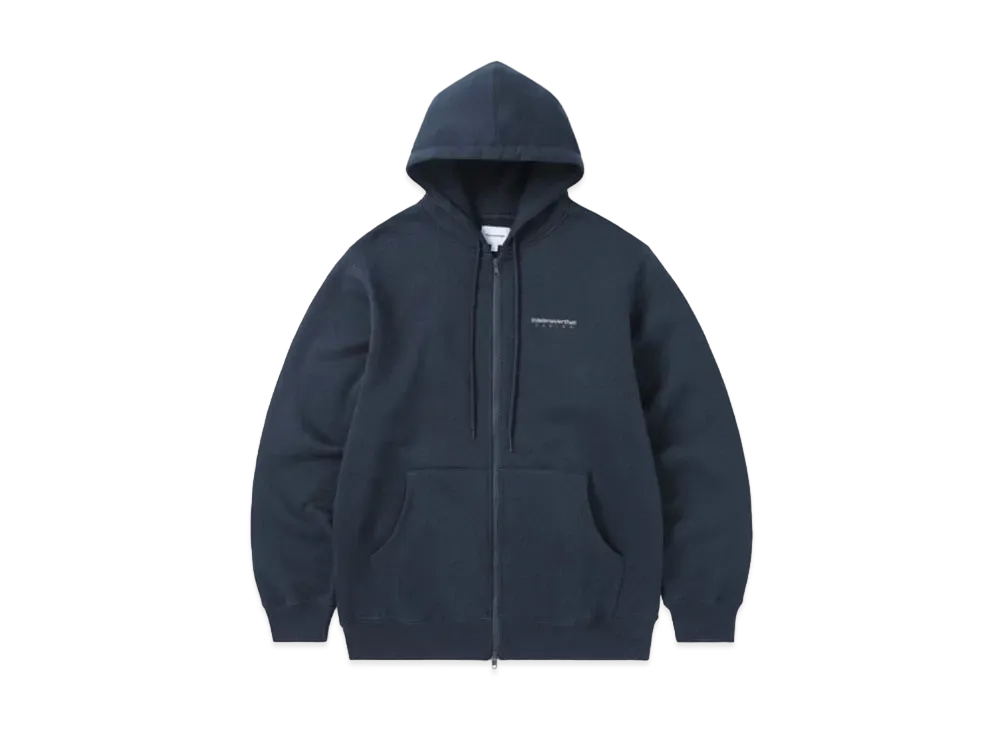thisisneverthat DSN-Logo Zip Up Hoodie "Navy"