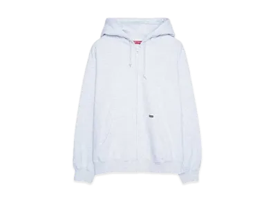 Supreme Work Zip Up Hooded Sweatshirt "Ash Grey"