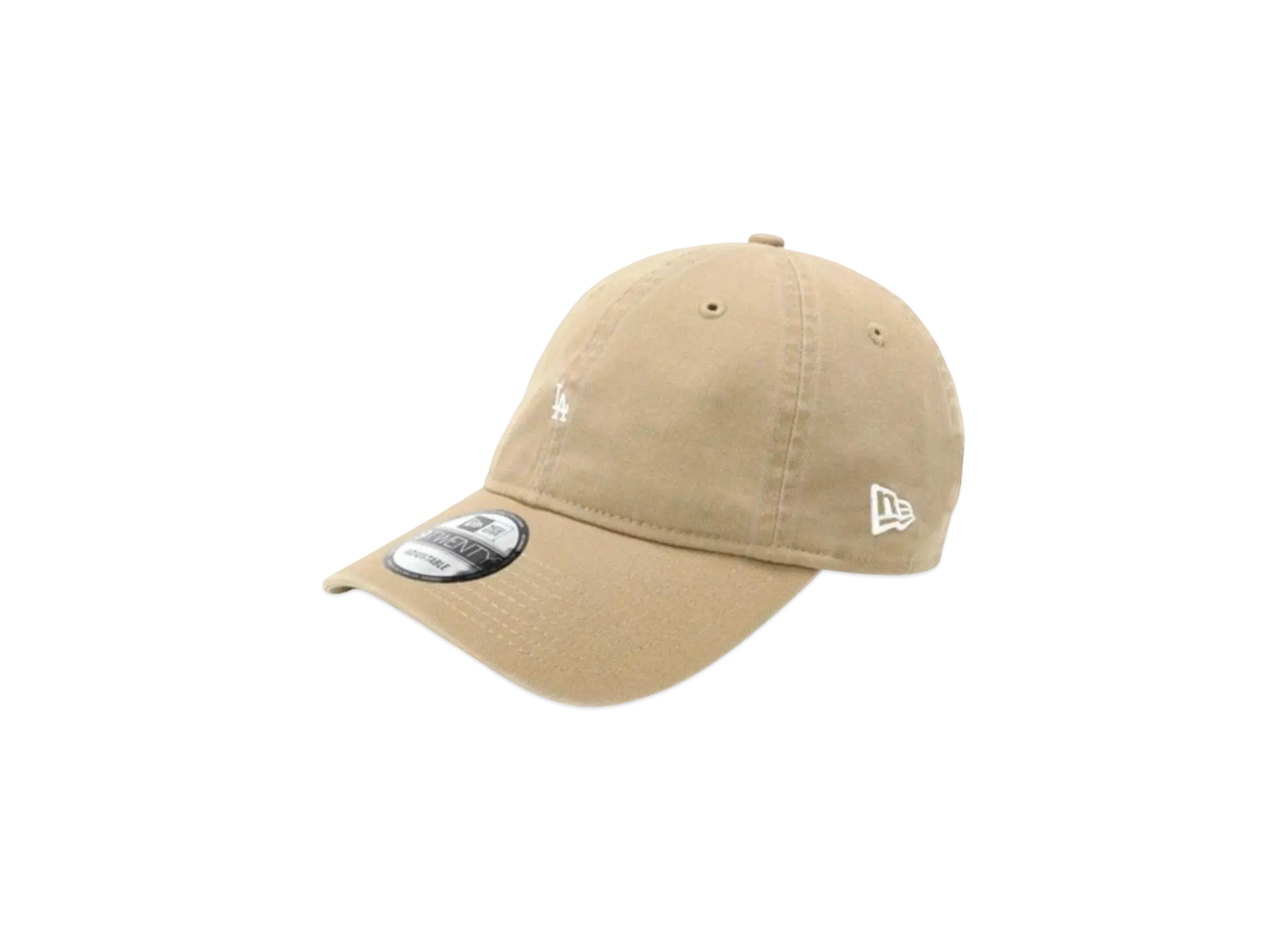 NEW ERA 9Twenty Micro Logo MLB Los Angeles Dodgers Wash "Beige"