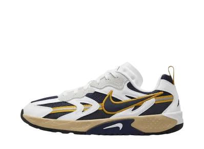 ナイキ ウィメンズ ジャム "ホワイト/ミッドナイトネイビー/ユニバーシティゴールド"