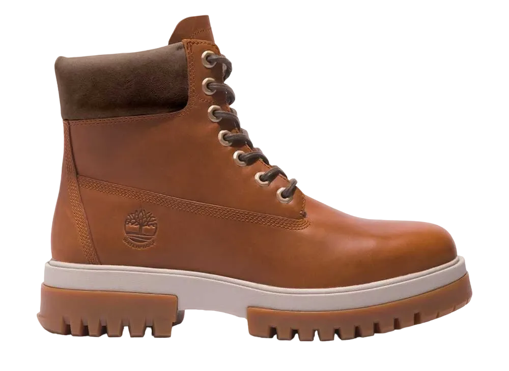 ティンバーランド アーバー ロード ミッド レースアップ ウォータープルーフ ブーツ "コニャック"