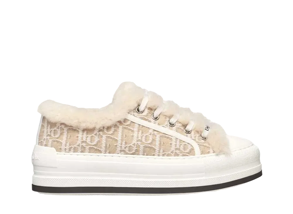 ディオール ウィメンズ ウォーキンディオール プラットフォームスニーカー "ベージュ/エクリュ"