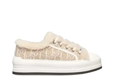 Dior Women's Walk'n'Dior Platform Sneaker "Beige/Ecru"
