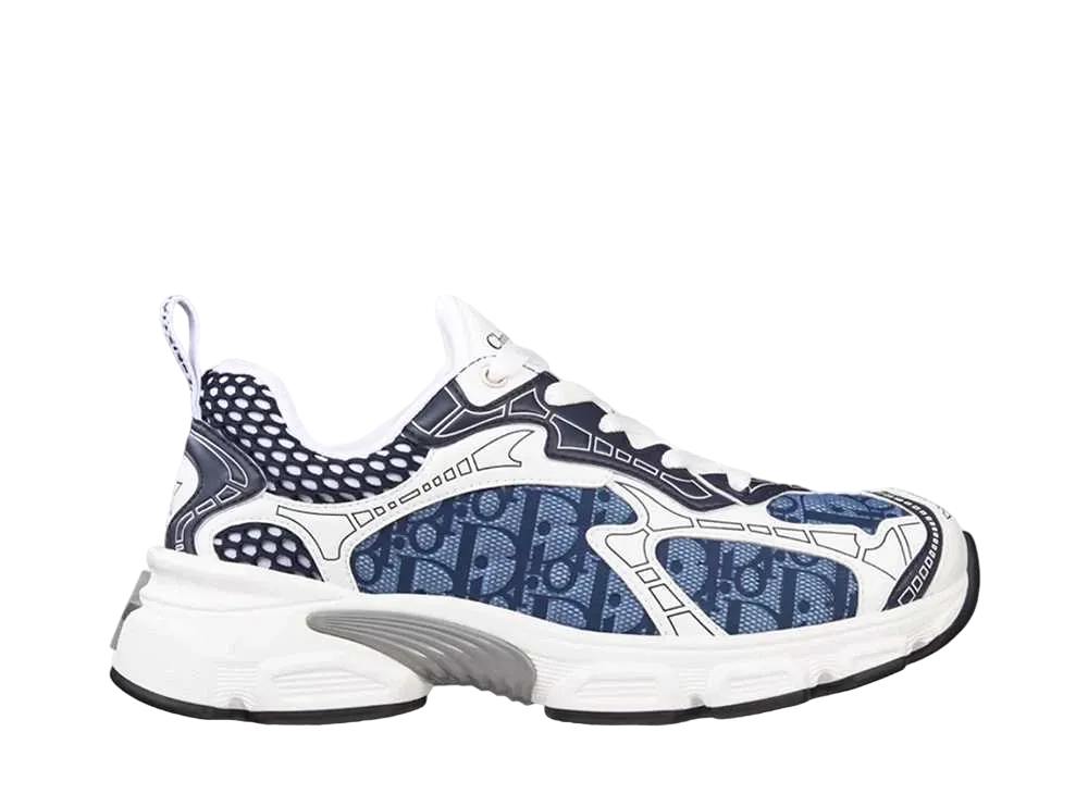 ディオール ウィメンズ ヴァイブ スニーカー "ホワイト/ディープブルー"