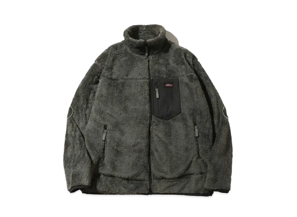 Dickies Genuine Shaggy Boa Stand Zip Blouson "Charcoal"