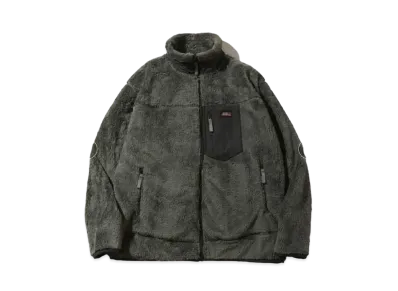 Dickies Genuine Shaggy Boa Stand Zip Blouson "Charcoal"