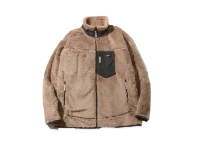 Dickies Genuine Shaggy Boa Stand Zip Blouson "Beige"