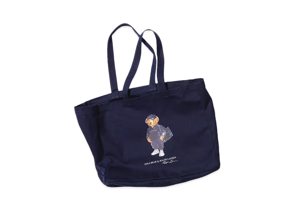 BEAMS x Polo Ralph Lauren Tote Bag "Navy"