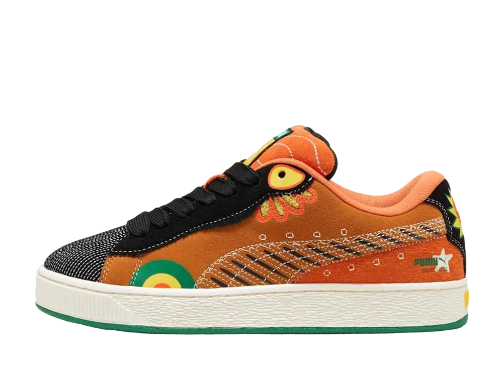 Puma Suede XL Ddlm "Caramel Latte/Puma Black"